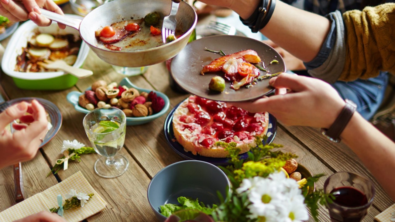 بهترین زمان شام خوردن